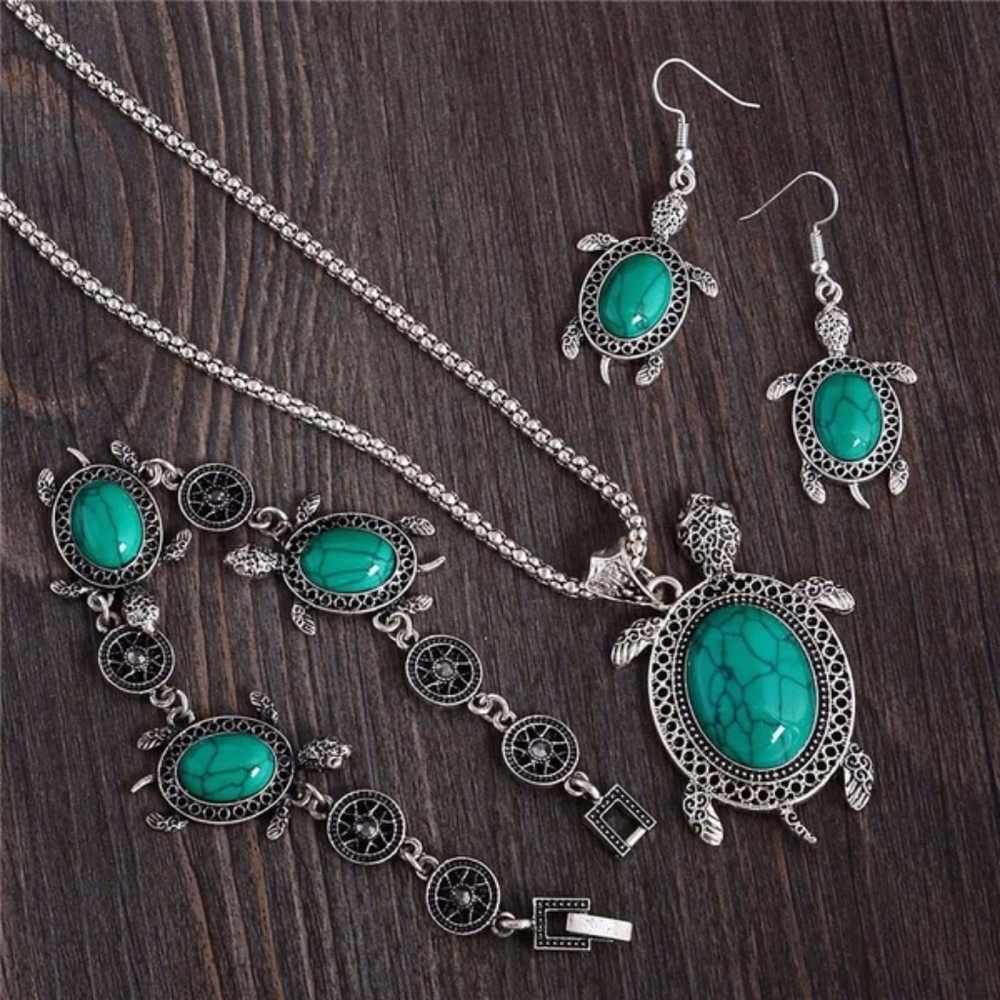 NEW! Lucky Turtle Jewelry SETS! ALL COLORS!